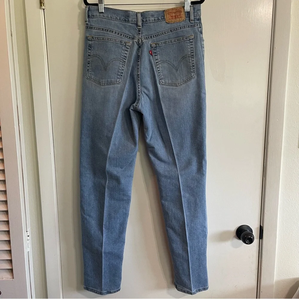 Levi's 512 Classic Slim Straight Tapered Leg Women's Size 28 - Picture 8 of 11